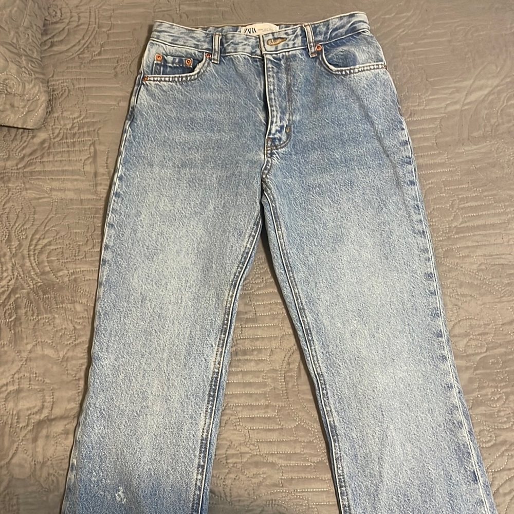 Zara Straight Leg Vintage Jeans